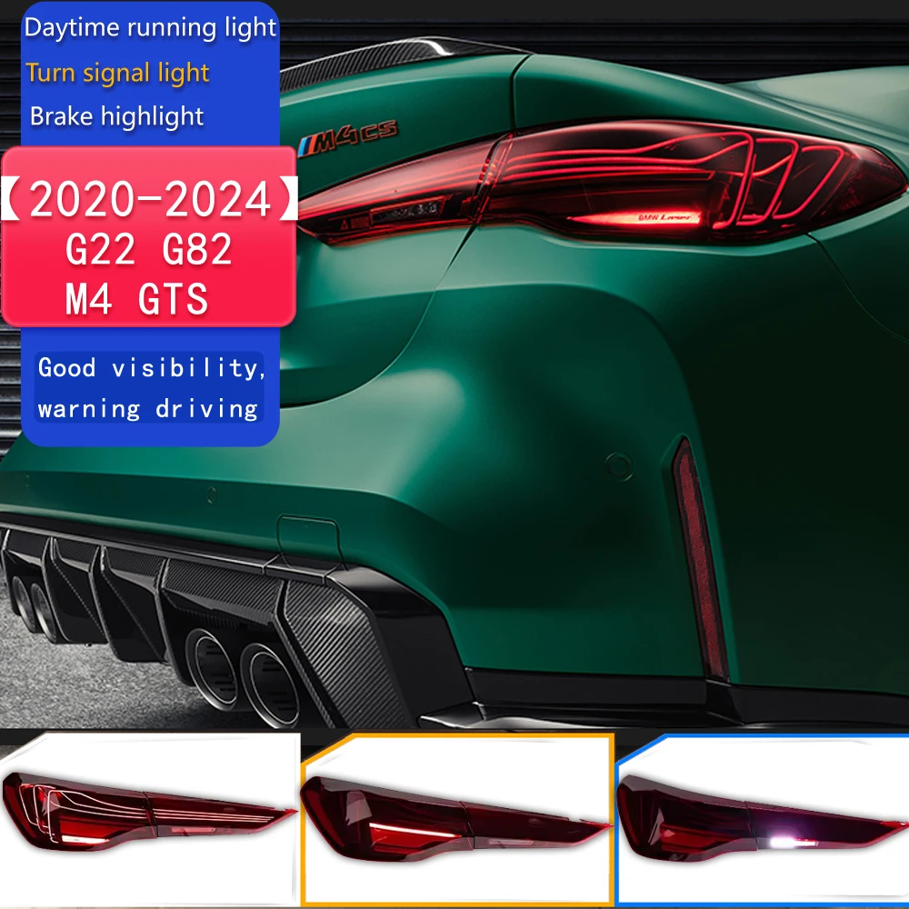 

Автомобильные фары для BMW G22 G82 M4 GTS 425i 430i 2020 2021-2024, обновленная лазерная динамическая сигнальная лампа DRL, автомобильные аксессуары для инструментов