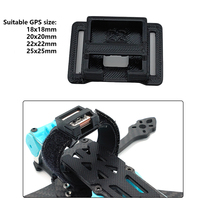 3D Printed TPU GPS Module Mount GPS Bracket Fixing Holder fixed on battery for RC FPV Drone
