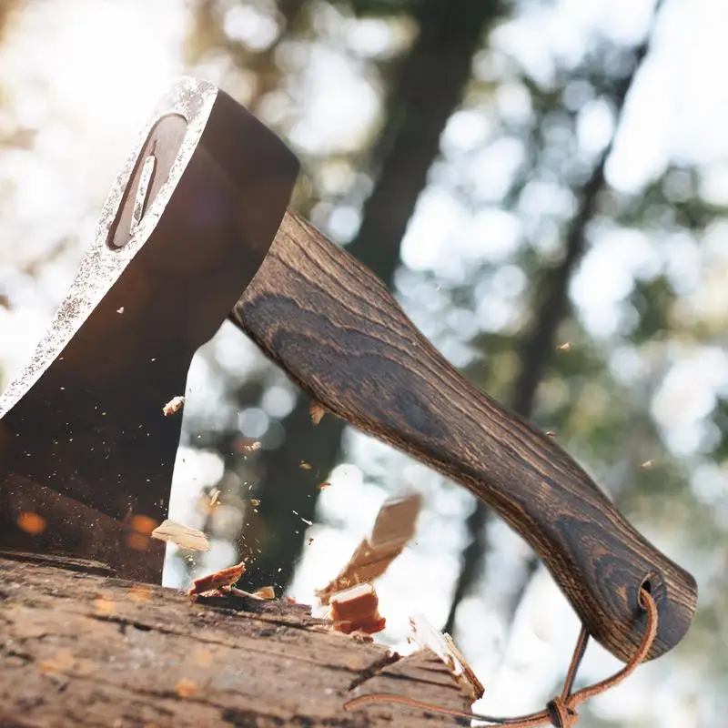 

Wood Hatchet Handle Wooden Axe Replacement Handle Short Hatchet Ax Handle Grip Ergonomic Axe Handle