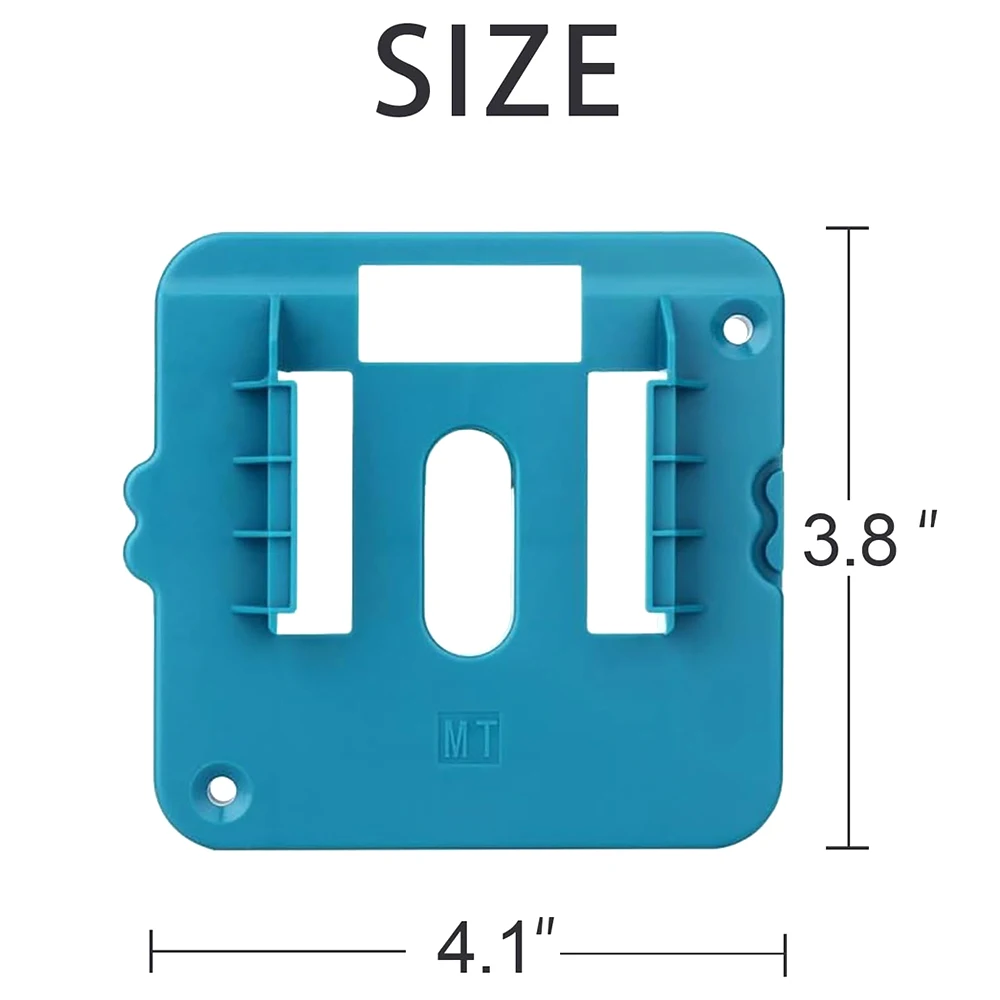 5PCS Batterie Halter für Makita 18V Li-Ion Batterie Werkzeuge Maschine Halter Lagerung Rack Wand Halterung für BL1860 BL1850 (keine Batterie) – Detail 6