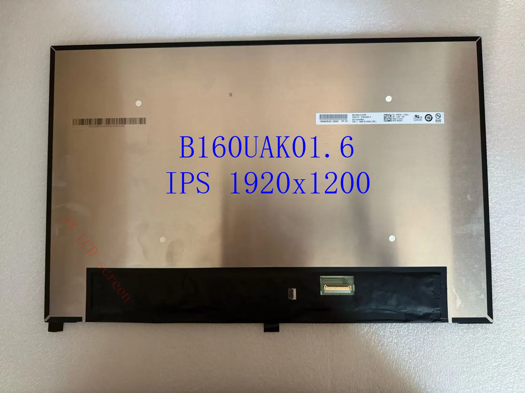 

B160UAK01.6 16,0-дюймовый 1920x1200 IPS ЖК-экран для ноутбука, сменная матрица