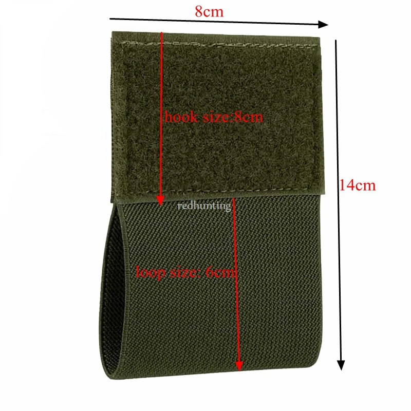 Tactical Elastic Tourniquet Holder with Hook & Loop Hunting Combat First Aid Pouch Outdoor Emegency Medical Pouch for JPC Vest