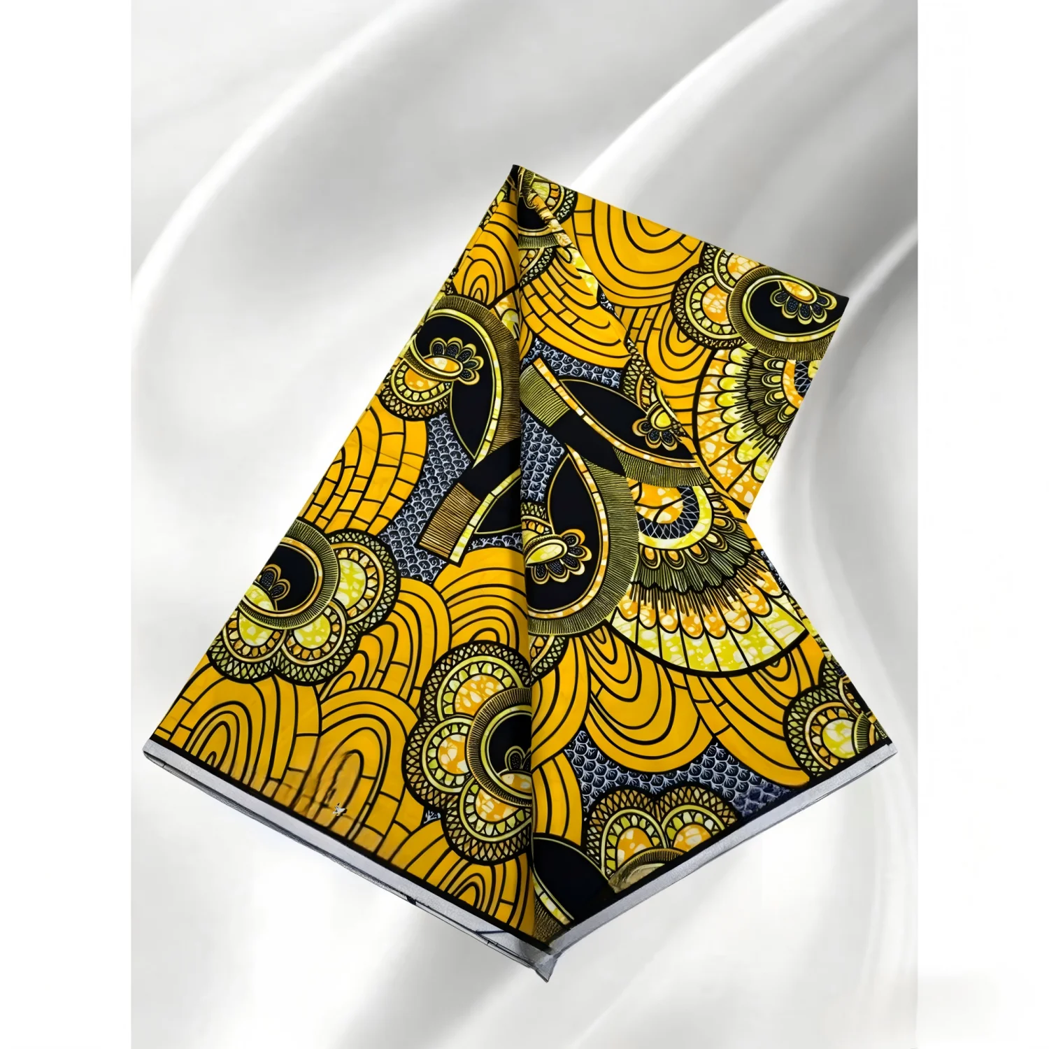 

Hot Selling New arrivals super fabric African wax print fabric 6 yards 100% cotton Dutch wholesale couture for gifts High-end