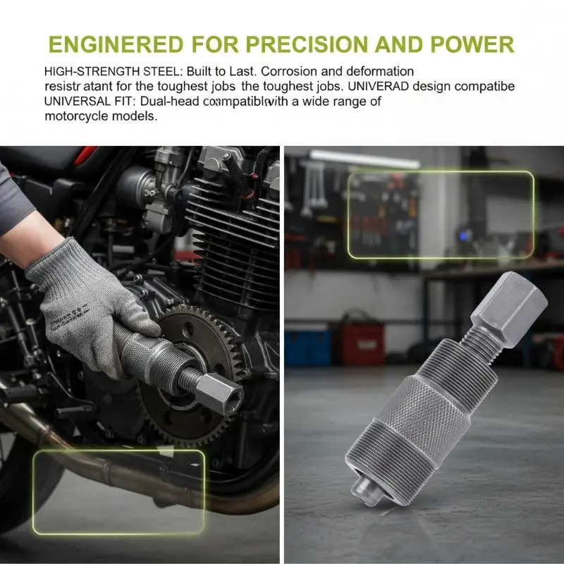 Precision M27 M24 Magneto Stator Rotor Remover Flywheel Puller Tool for Motorbike Service Heavy Duty Workshop Tool