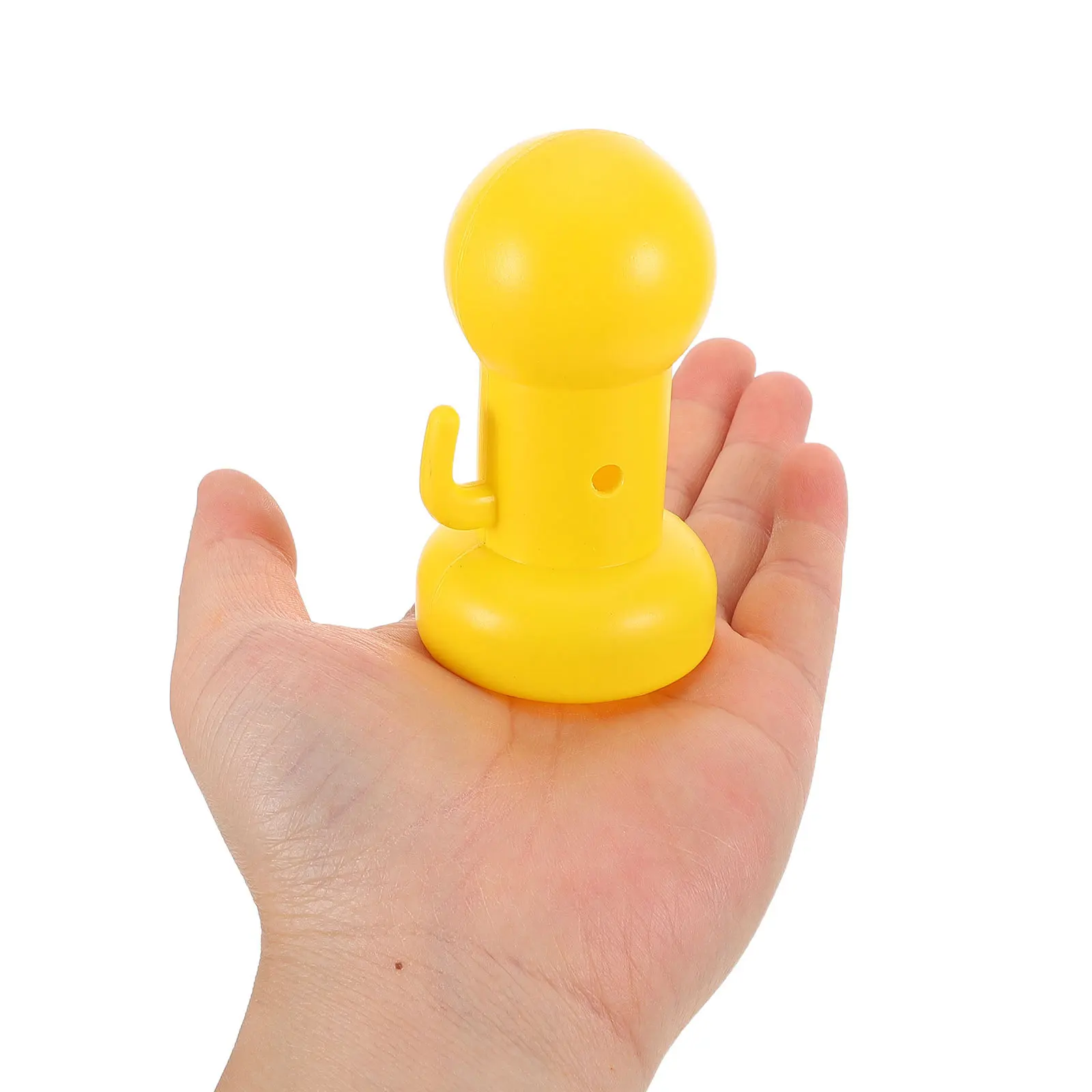 

12Pcs Trampoline Pole Caps Protective Covers Soft Tube End Caps for Safety Playground Outdoor Accessories Yellow
