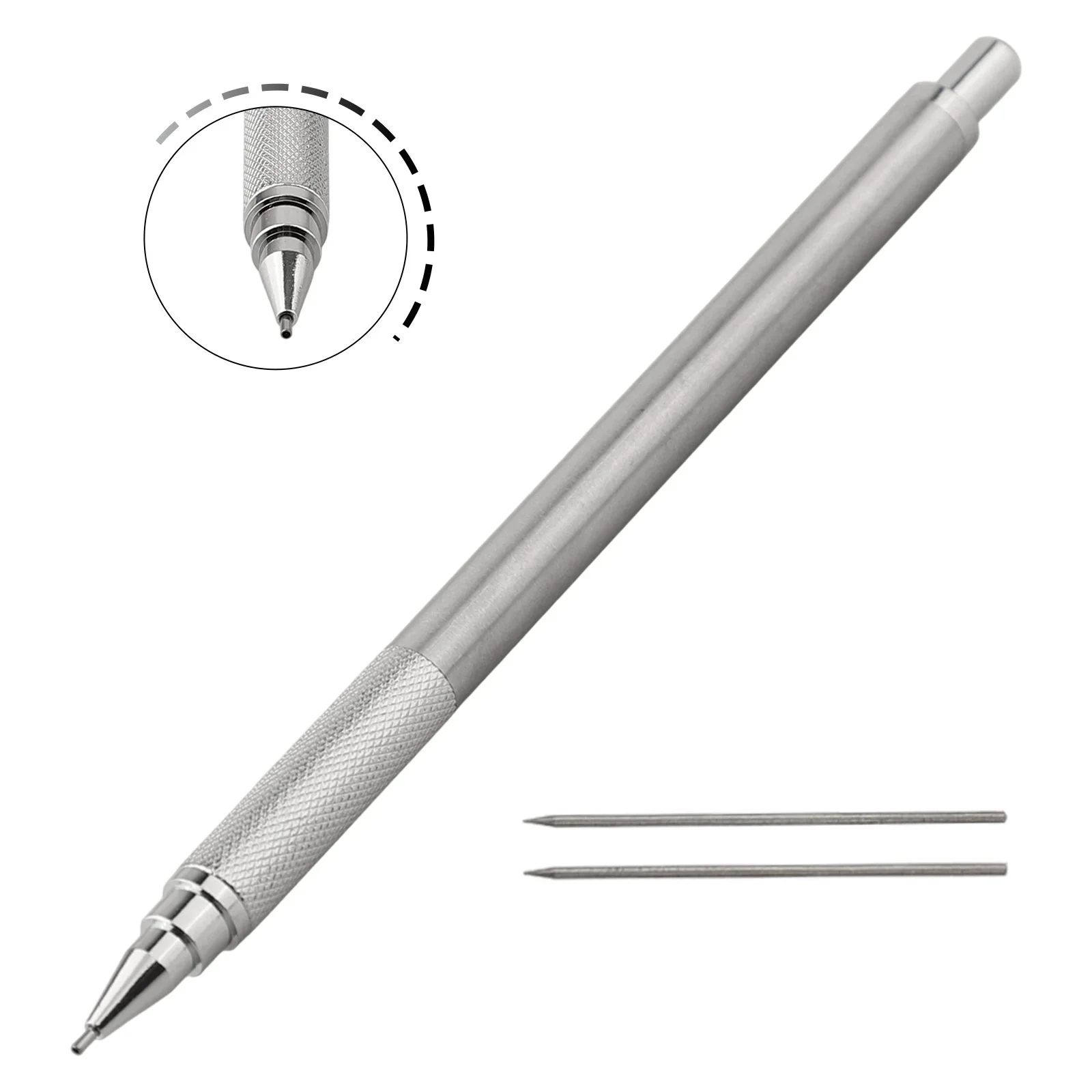 Etching Pen Engraving Pen Pen-Style Design Aluminium Body Comfortable Grip Knurled Handle DIY Projects Handy Design