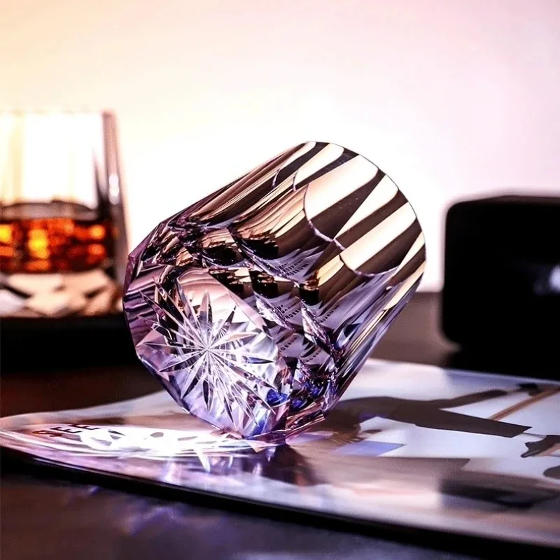 

Zeus' Eternal Stone Crystal Glass K9 Cup Высококлассная классическая виски Diamond Cut Brandy Liquor Wine Snifter Лучший подарок для папы-босса