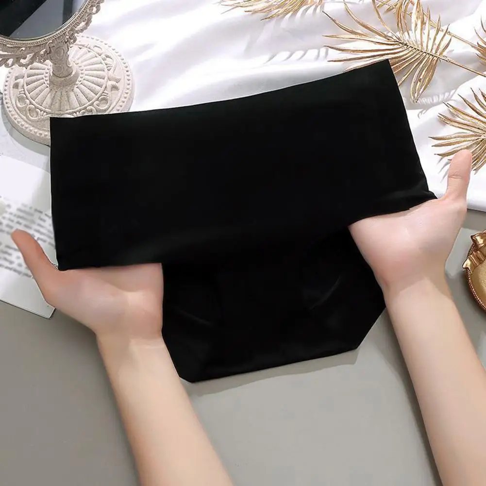 Ultra Thin Seamless Ice Silk Lingerie Diamond Girl Quick Drying Breathable Briefs Japanese Woman Panties Sexy Women's Underwear