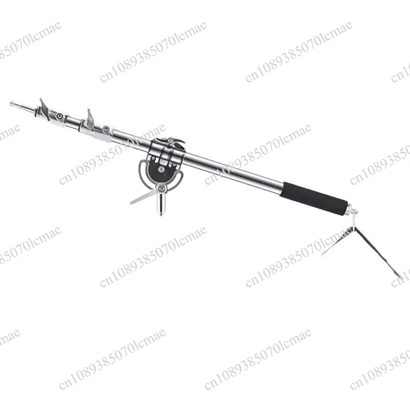 2.5M Magic Leg C-frame Cross Bar Flash Top Light Stand Film and Television Light Flag Plate Stainless Steel Bold Cross Arm