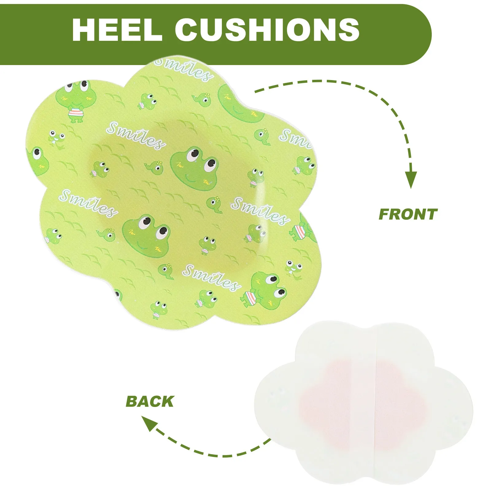 

1Set Heel Stickers Breathable Foam Anti-Slip Pads for Women Men Comfortable Shoe Inserts Cushion Liners Cuttable Wear-Resistant