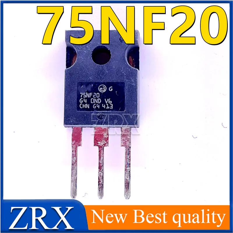 5Pcs/Lot New imported 75NF20 STW75NF20 field effect transistor 75A 200V In Stock