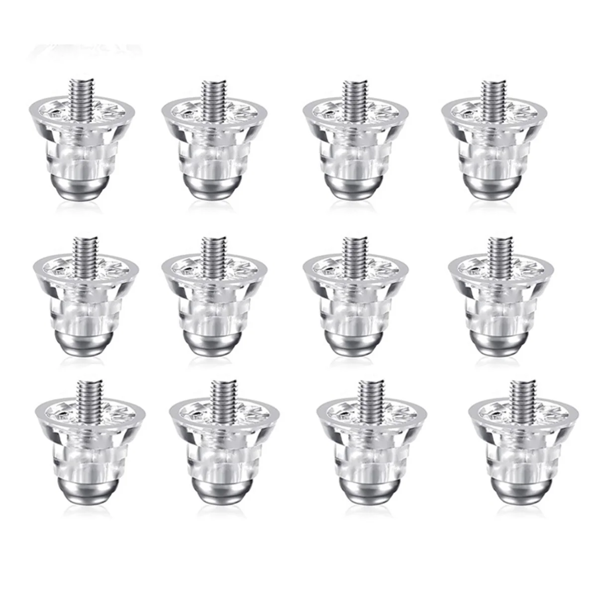 

12 PCS Football Boots Studs Sport Equipment Shoes Stud Replace Component Football Cleats