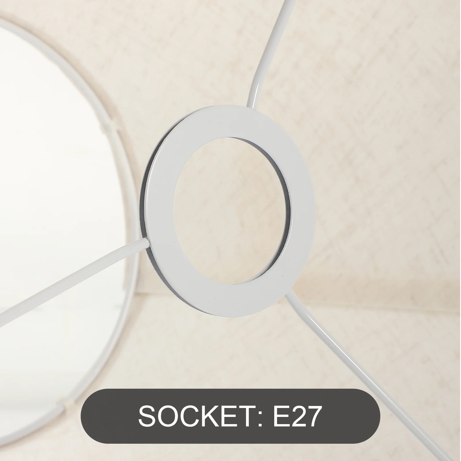 

Linen Drum Lampshade Replacement Cover for Table Bedside Lamp Small Decorative Fabric Lampshade Modern Style Lamp Shade