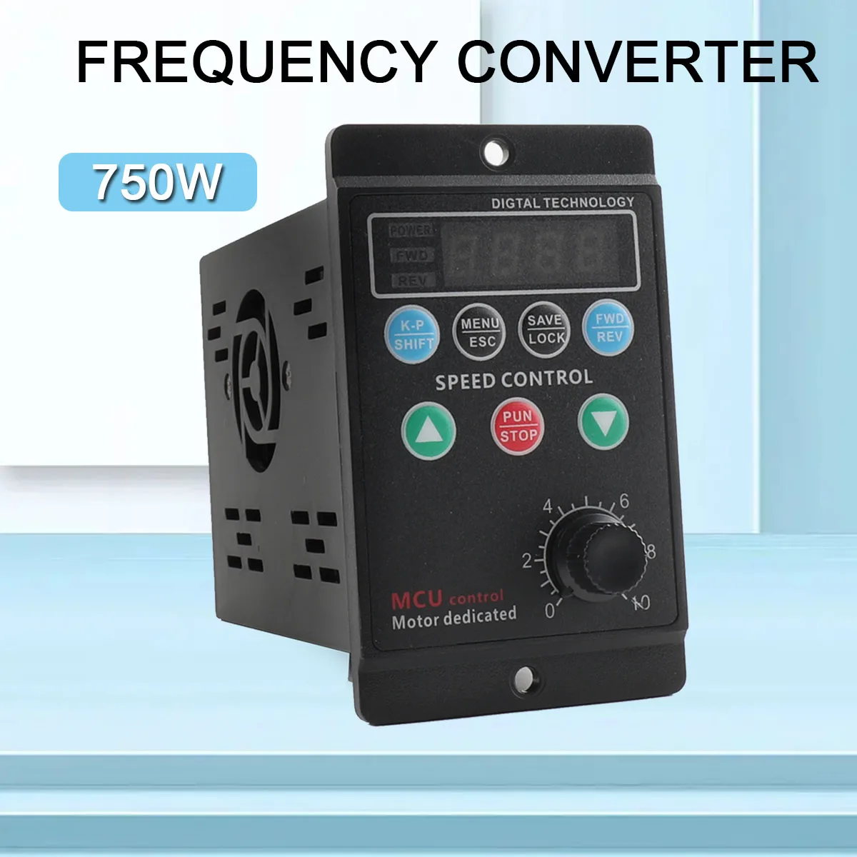 750W AC 220V Motor Speed Controller, Forward/Reverse Electric Motor Speed Regulator, Variable Speed Motor Controller