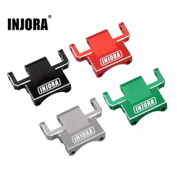 INJORA CNC Aluminum Rear Axle Truss Upper Link Mount Upgrade For RC Crawler Axial SCX24 Deadbolt C10 Jeep JLU Gladiator Bronco