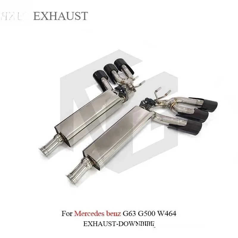 Factory SaleExhaust System Stainless Steel Performance Catback for Mercedes Benz G500 G63 G65 W464 2018+ Muffler With Valve