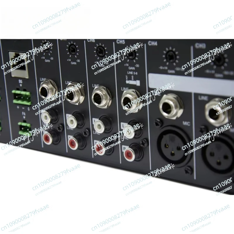 PP-6284 II/4450P مضخم صوت احترافي نظام الكاريوكي 8x4 جهاز مزج الصوت 450 واط * 4 مضخم طاقة رقمي مع مصدر الصوت