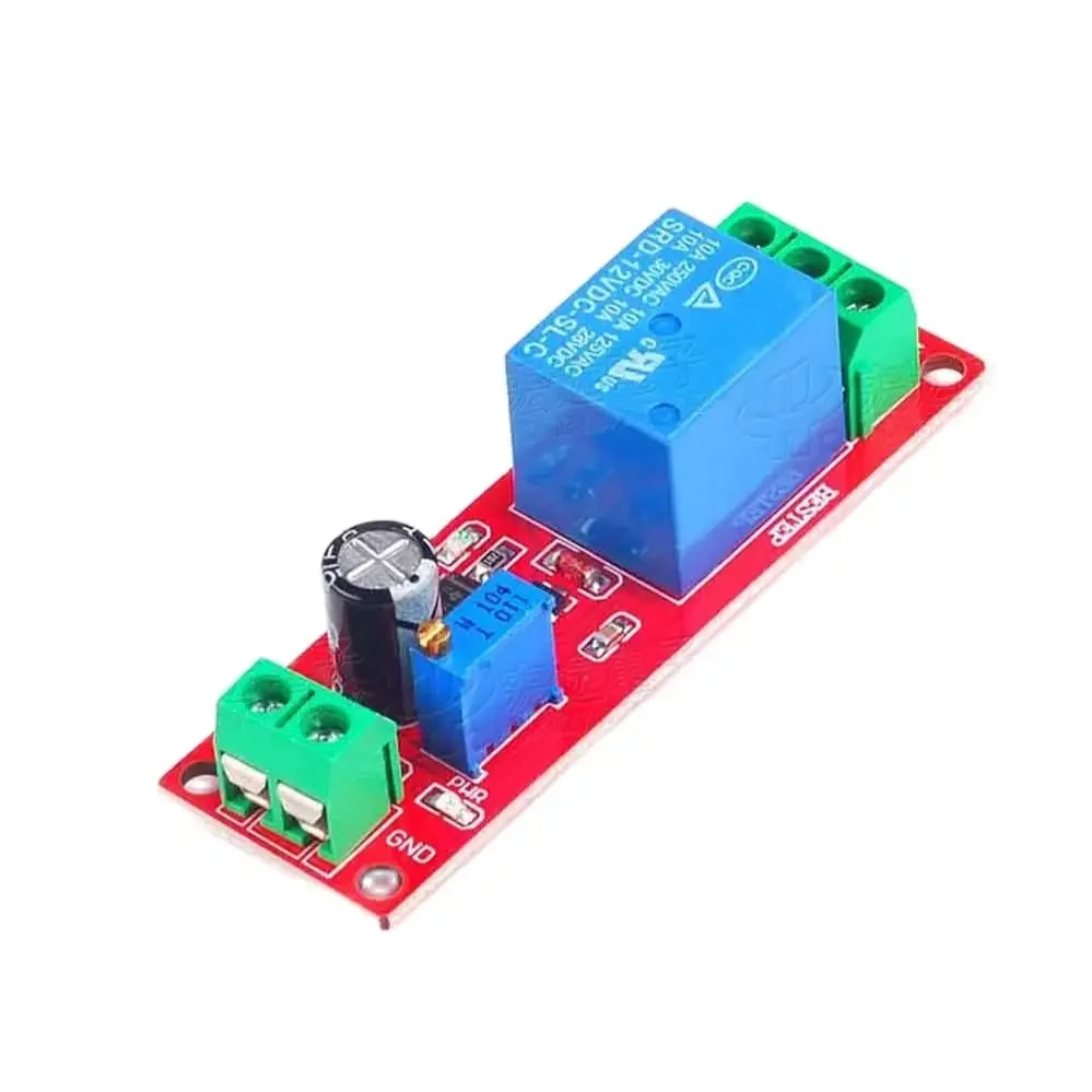 NE555 Delay Relay Module Monostable Switch Car Wash Time Controller Module 5V/12V