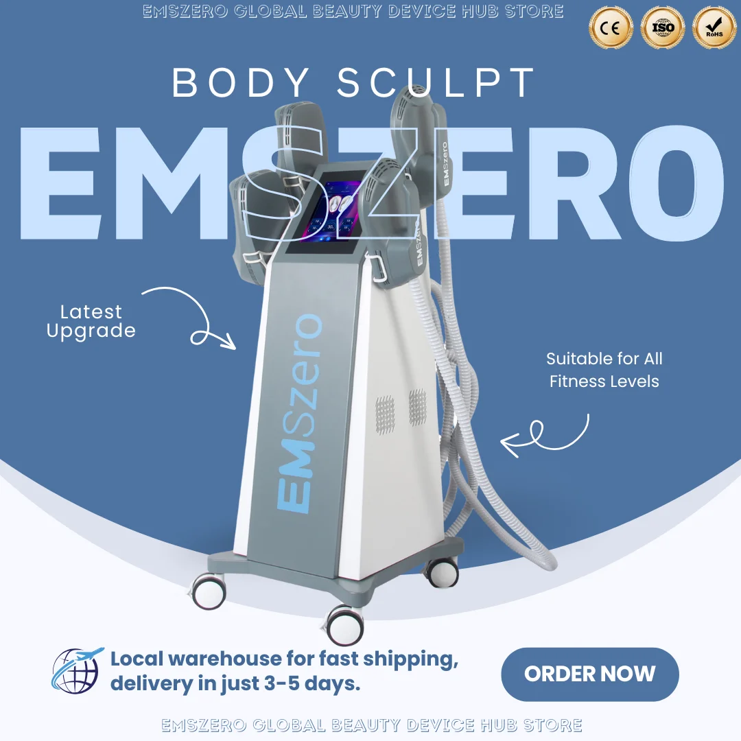 

Professional EMS NEO 6500W 200hz RF Machine Hi-EMT Body Sculpting Fat Burning EMS Slimming Machine CE Certification