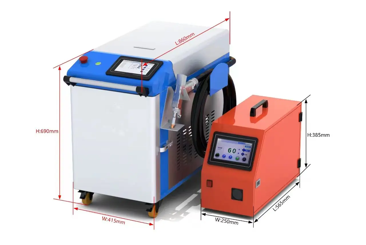 1.5kw handheld mental fiber laser welding cutting and cleaning machine 500w 2000w 3000w 6kw hight quality