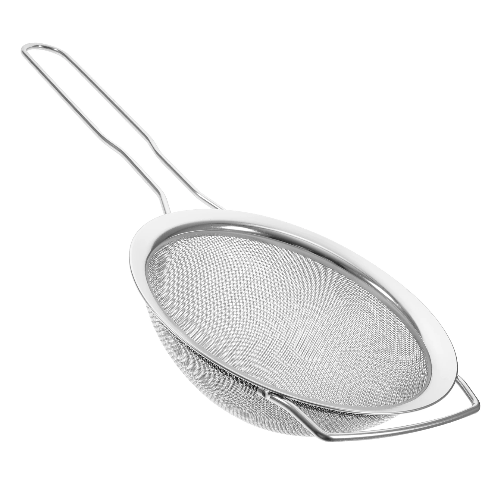 

Soy Milk Filter Screen Fine Mesh Strainer Kitchen Sieve Stainless Steel Silver Colander 120ml Capacity Easy Clean