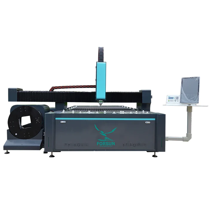 47%Discount! 2024 Hot Sale New Design High precision 10000W cnc fiber laser cutting machine with rotary 1390