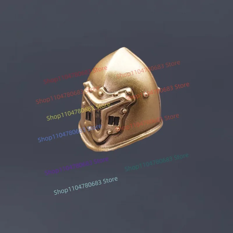 اللبنات الذهب والفضة درع المحارب الشكل الصغير التجمع نموذج عرض أنيمي الكرتون الملحقات لعبة هدية تحصيل #2