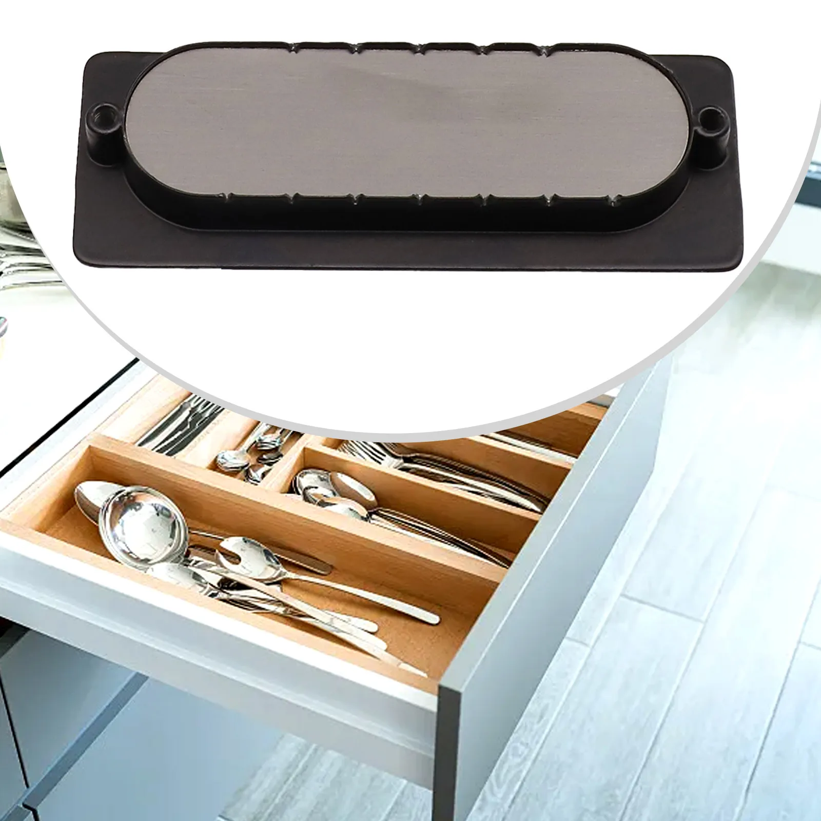 Furniture Knobs Drawer Accessory Door Hardware For Sliding Door Cabinet Pulls Door Handles Finger Flush Pulls Barn Door Handles