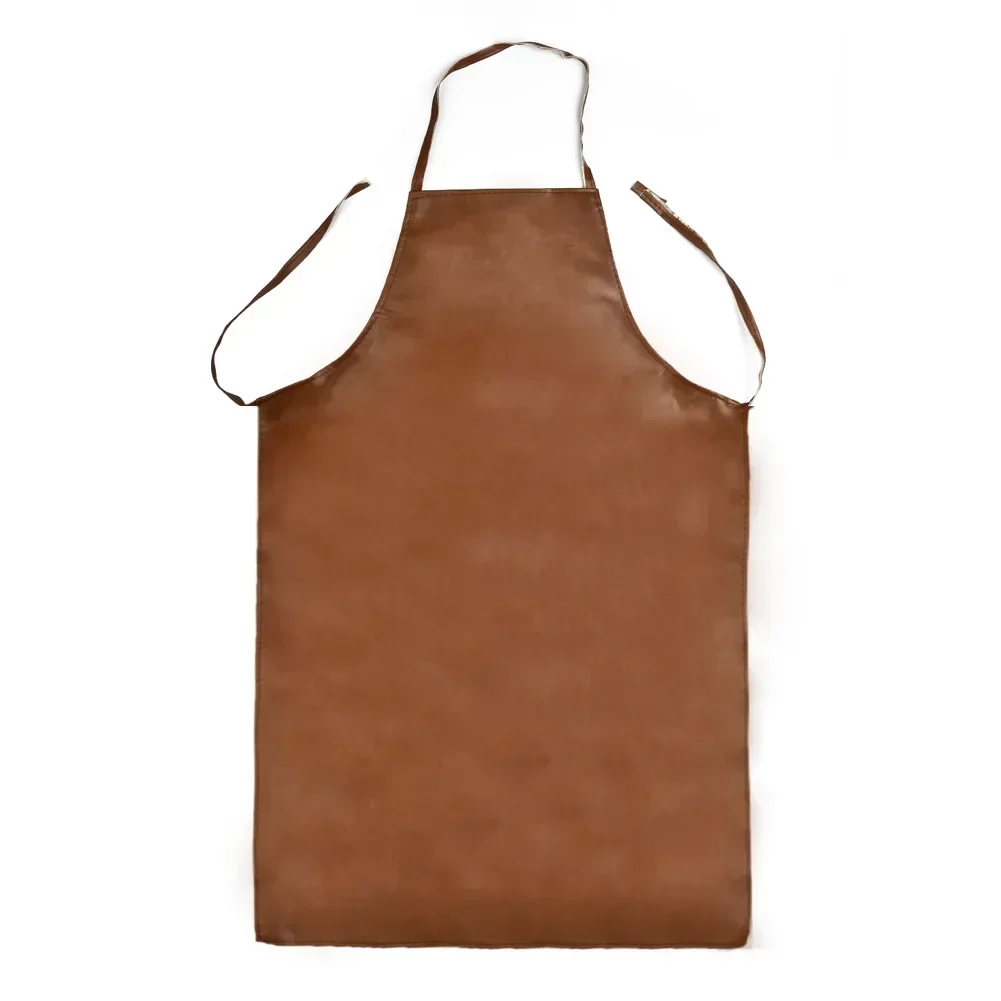 Heavy Duty Leather Welding Apron Cowhide Blacksmith Apron With Pocket For Fire Resistant Car Repair Work Welders Flame Resistant