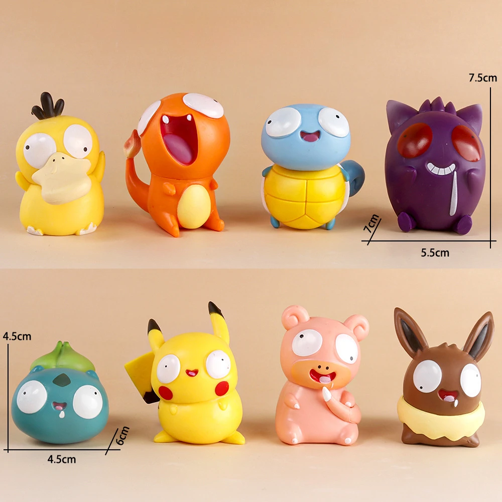 

Cute Pikachu Pokemon, Pokémon, Koda Duck Cartoon Car Doll Cake Mannequin Ornament Holiday Gift