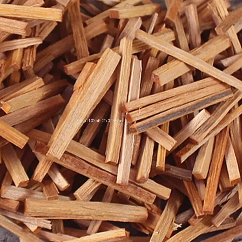 500g 600-year-old Tree 3A Sandalwood Strips Original Wood Wood Material DIY Home Indoor Temple Buddha Hall Ritual Incense