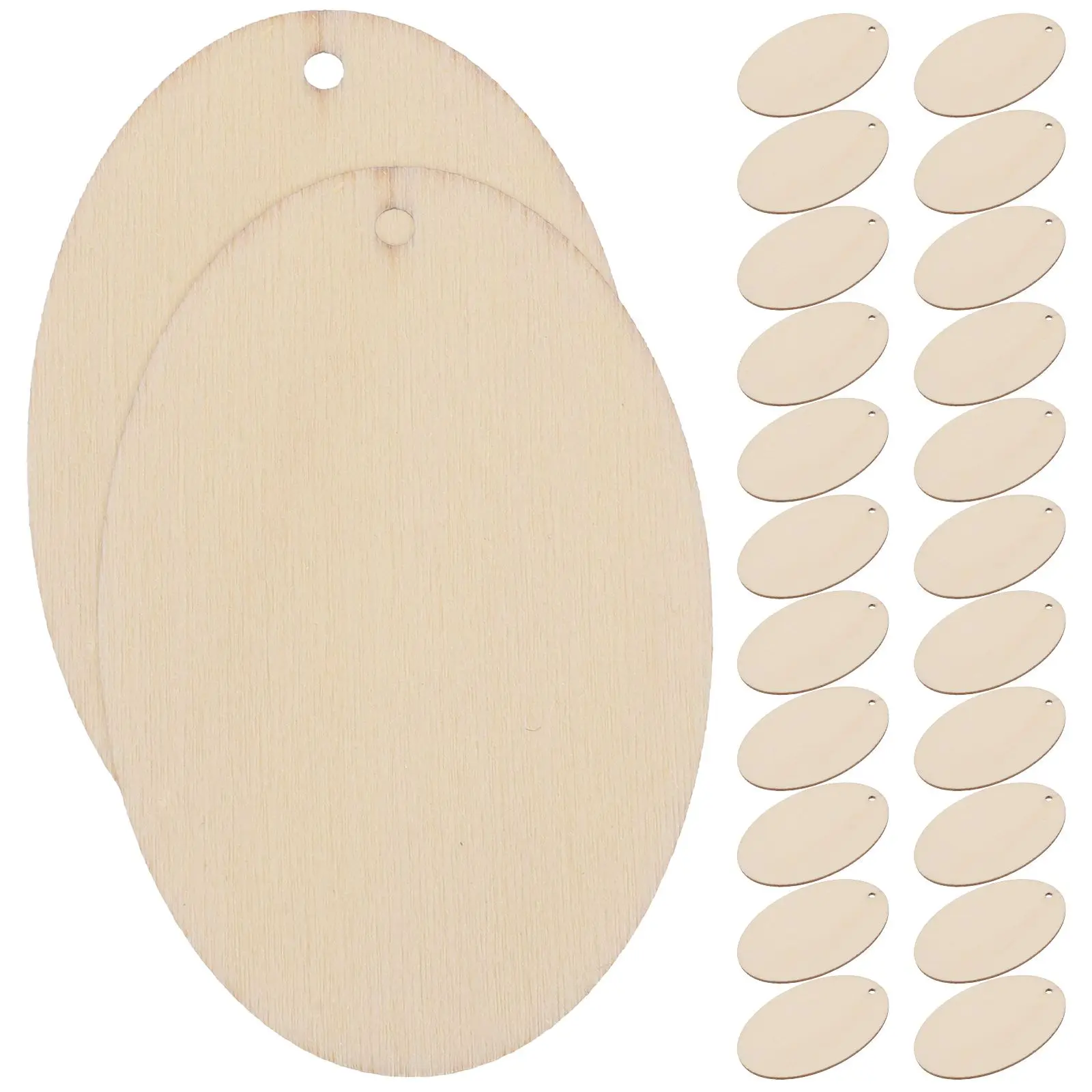 

50 Pcs Casual Jewelry Wooden Eardrop Ear Accessories Accessories Party Ear Decor Eardrop