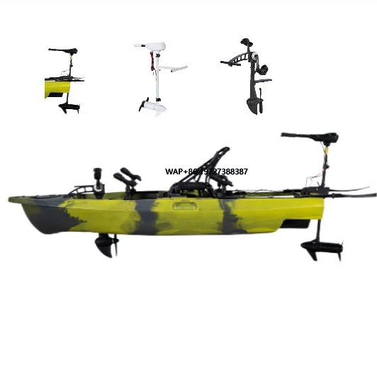 

LSF Hot 9.5ft HDPE Propeller Pedal Fishing Boat Kayaks for Sale