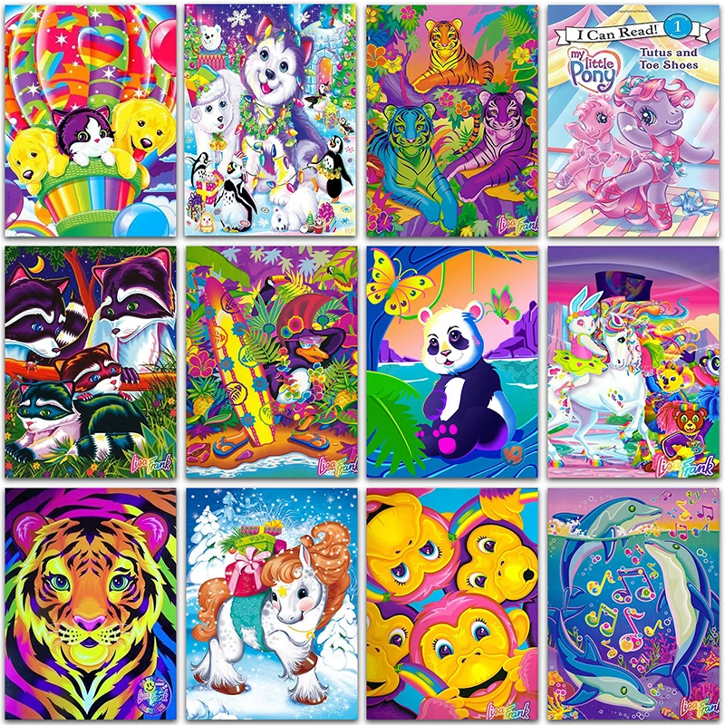 

5D DIY Diamond Painting kit animals dog Raccoon unicorn Full Square&Round Diamond mosaic embroidery Cross stitch home decor Art