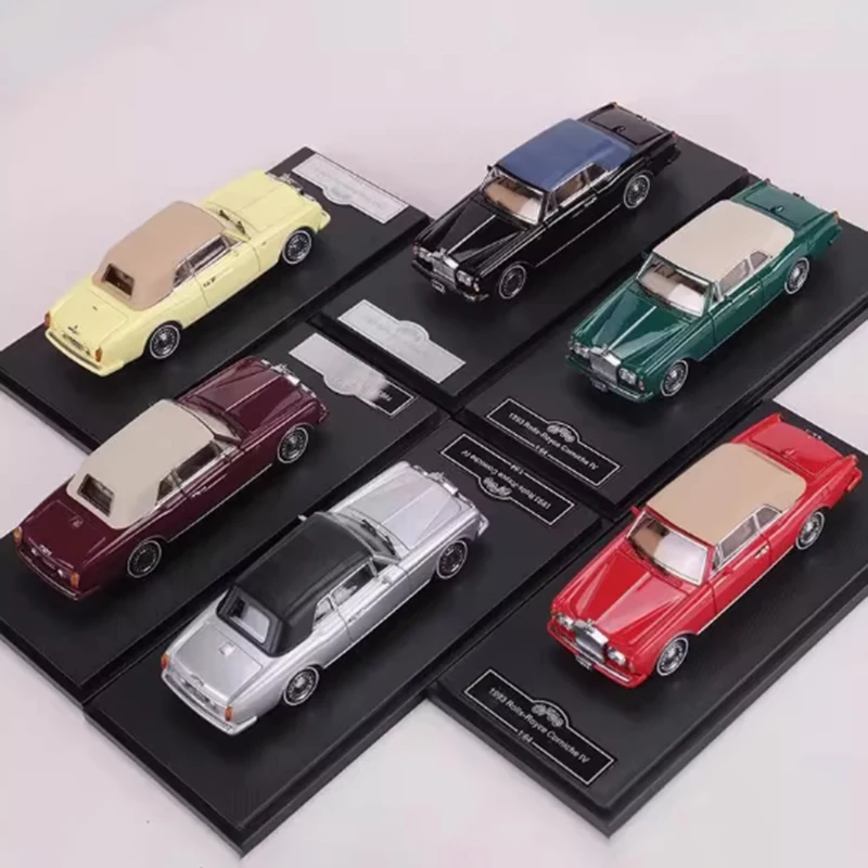 

GFCC 1:64 Corniche с мягким верхом, двухдверная модель спортивного автомобиля из сплава, статическая коллекция, украшенный праздничный подарок