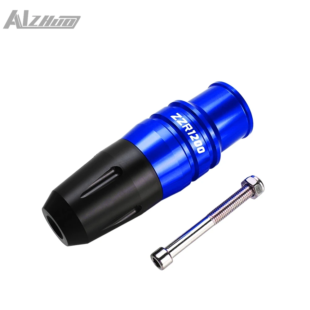 Motorcycle Falling Protection For Kawasaki ZZR1200 ZZR ZZ-R 1200 2002-2005 Frame Exhaust Slider Faring Guard Crash Protector
