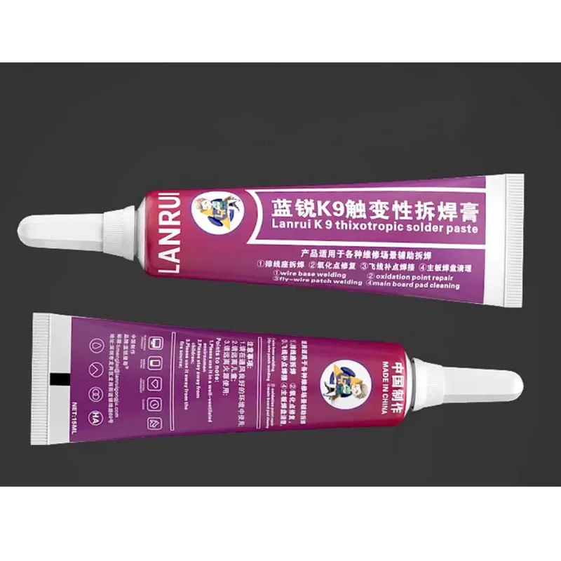 K9 thixotropic strip base solder intermediate oxygen repair solder paste main board repair tin less smoke