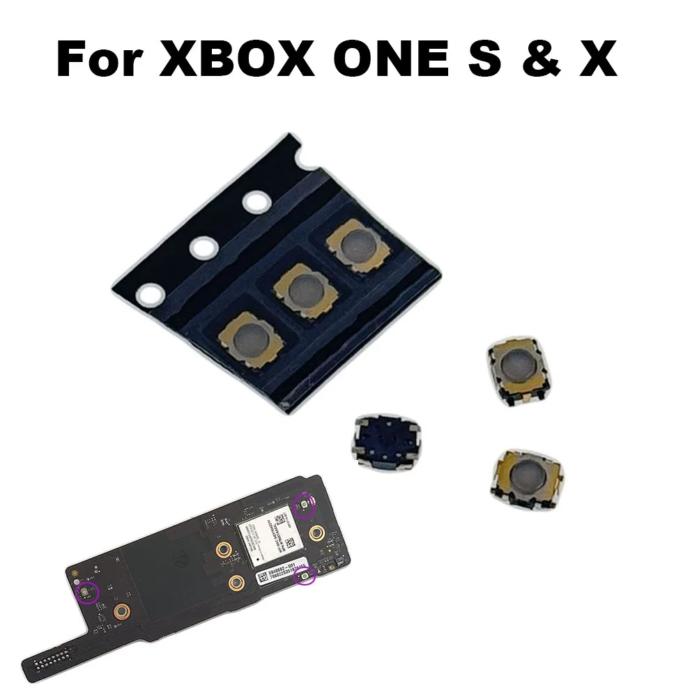 5PCS For Xbox One S / X Power / Eject / Sync Tact Button Switch Sensor Board Replacement