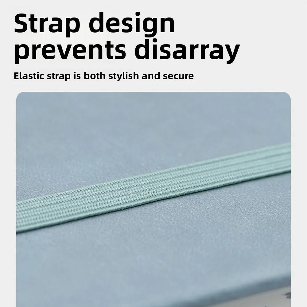 English 2026 Schedule Planner Notepad Wear-resistant Bookmark 365 Days Efficiency Notebook Simple Thick Paper