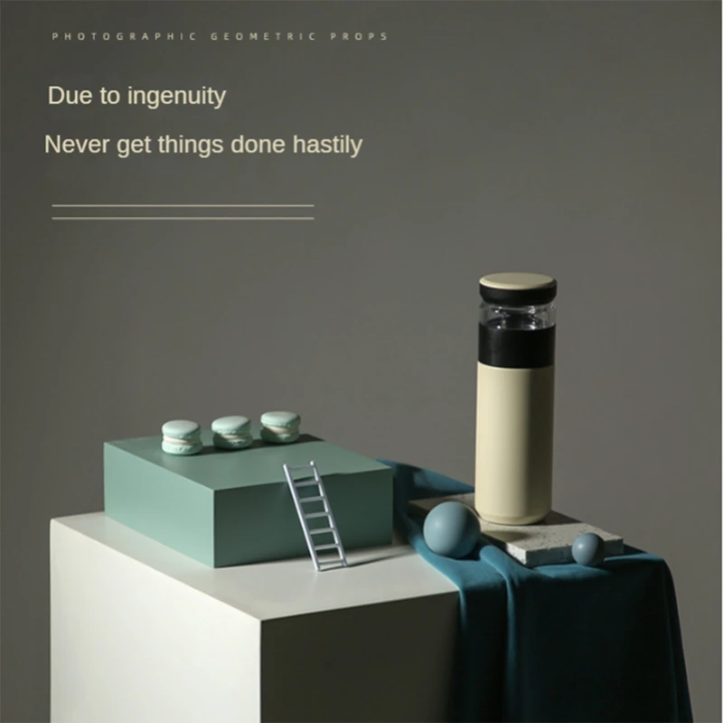 Multifunction Portable Convenient Photo Props Geometric Square Photography Props Scenes Photography