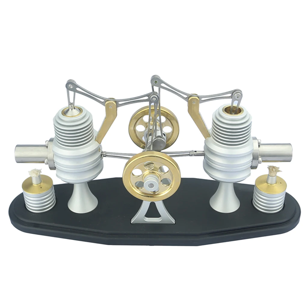 Tarot-RC ST002-03 Precision Model Small Alcohol Type Opposed Double Cylinder Stirling-Engine RC Model