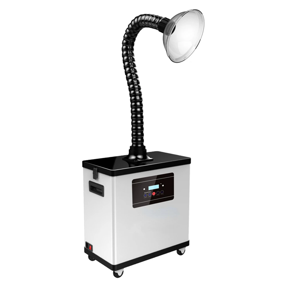 

Top selling laser fume extractor with single fume extraction arm hood,industrial smoke filter,portable smoke absorber