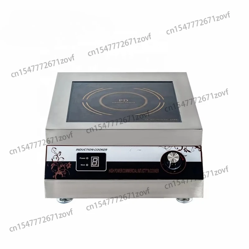 

380V 5000W Stainless Steel Table Top Induction Stove with Induction Cooker Spare Parts
