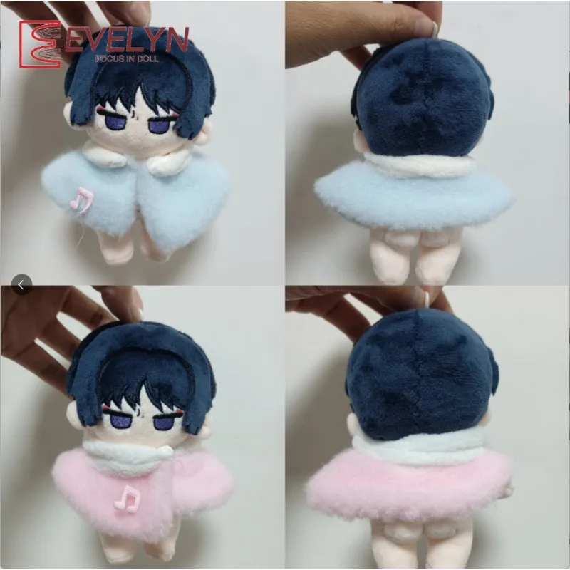 

Evelyn Genshin Impact Wanderer 10 см, одежда для куклы, наряд для куклы, аксессуар, плюшевый плащ, хлопковый фаршированный кукольный волосатый плащ