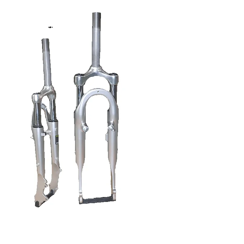 AliExpress UK White/Black/Bright Black Front Bicycle Fork 26Inch Aluminum Alloy 163MM*28.6MM Suspension Fork