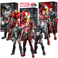 ZD Toys Iron Man MK15 MK16 War Machine MK2 Action Figure Iron Man Mk47 MK35 Red Snapper 1/10 Scale Iron Man Collections Gift