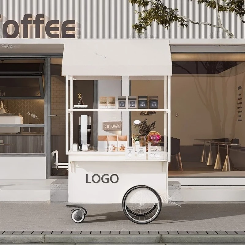 

Car mobile trolley store stall car hotel shopping mall booth mobile snack cart
