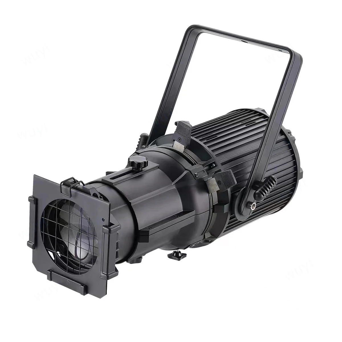 150W Ellipsoidal Professional Leko Profile Spotlight COB Warm Cool White RGBW LED 19 26 36 Fixed Degree Cast Aluminum Housing