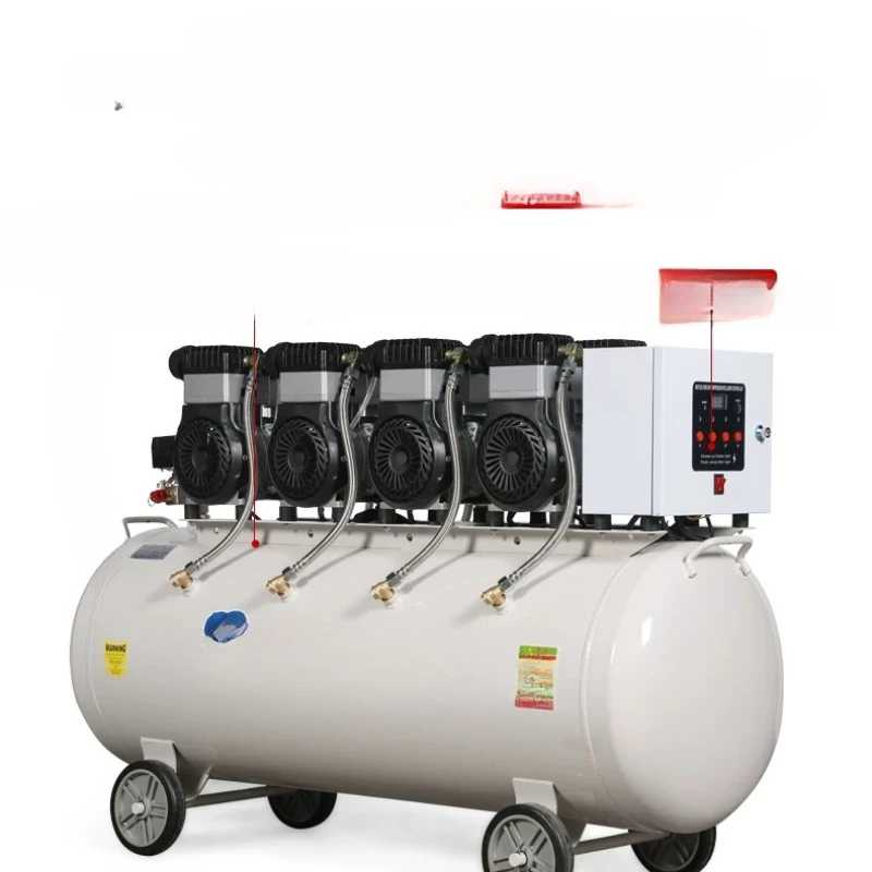 Oil-free silent air compressor, large air compressor
