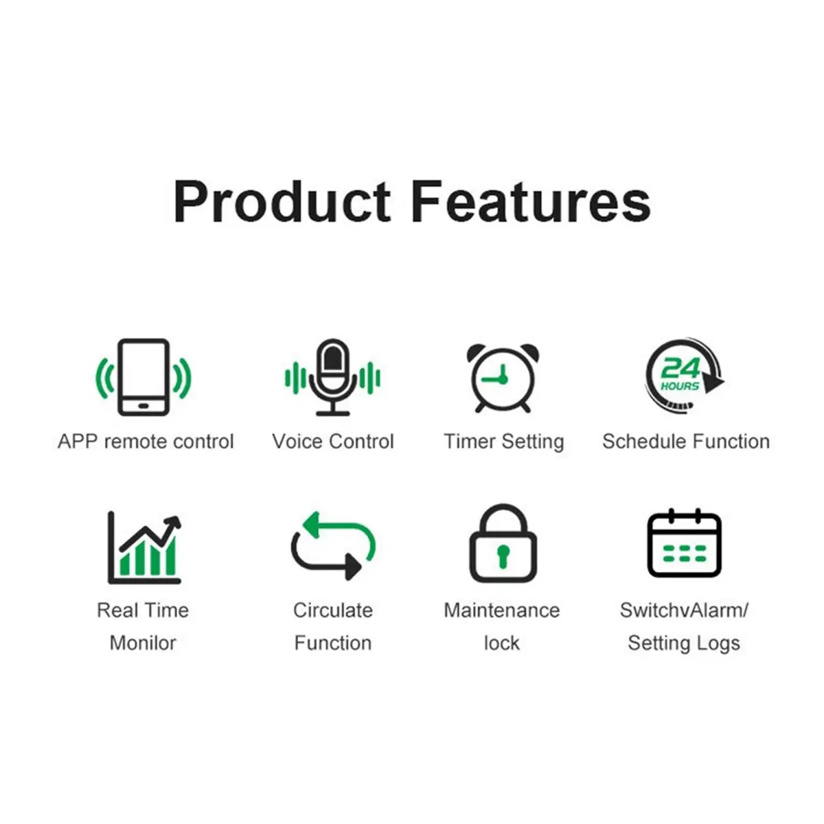REST WIFI Smart Circuit Breaker 1P+N over-Voltage/Current Protector Under Voltage Protection Remote Control Switch 63T Orange